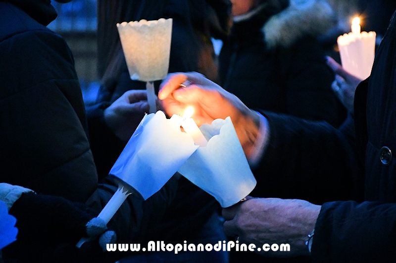 Fiaccolata con recita del rosario in commemorazione di Luciano e Silvano 2025