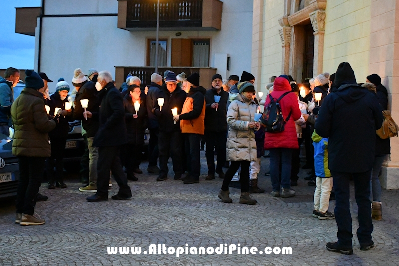 Fiaccolata con recita del rosario in commemorazione di Luciano e Silvano 2025