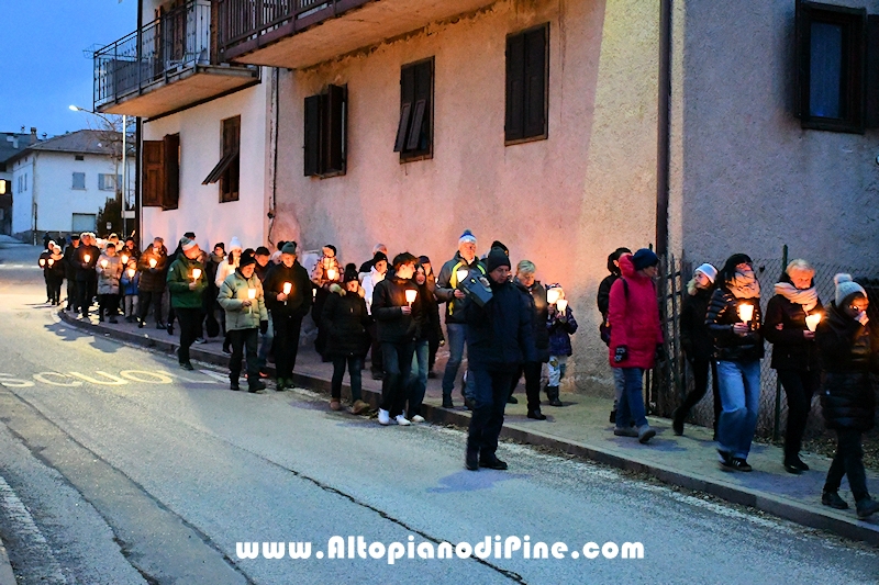 Fiaccolata con recita del rosario in commemorazione di Luciano e Silvano 2025