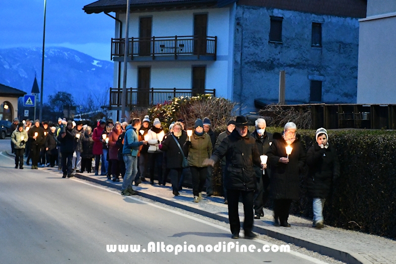 Fiaccolata con recita del rosario in commemorazione di Luciano e Silvano 2025