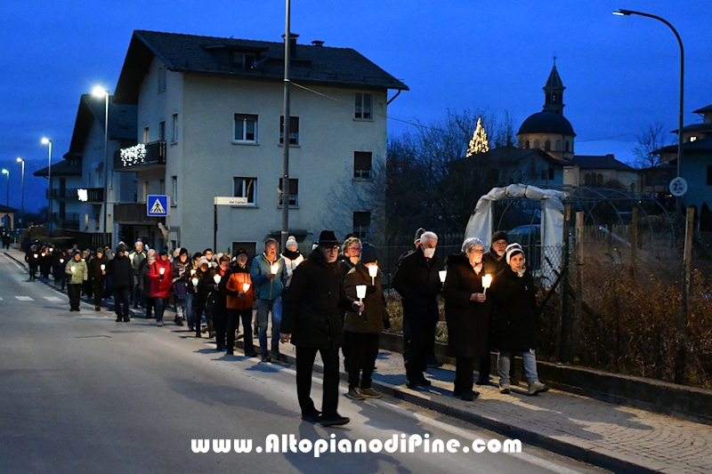 Fiaccolata con recita del rosario in commemorazione di Luciano e Silvano 2025