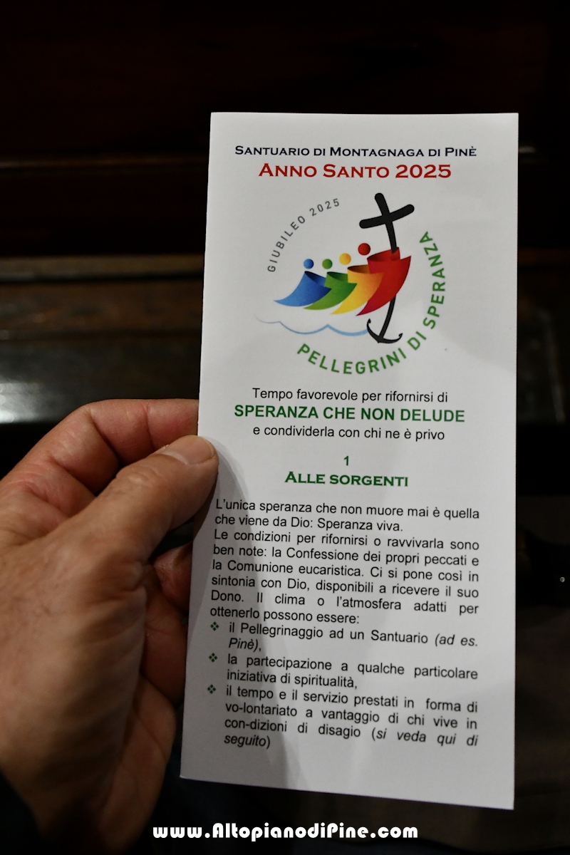 Giubileo della Speranza - anno Santo 2025